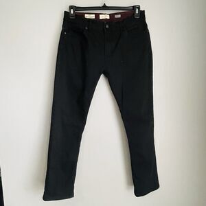 NEW Scott James Slim Fit Stretch Jeans Men's Size 34x29 Black Denim England